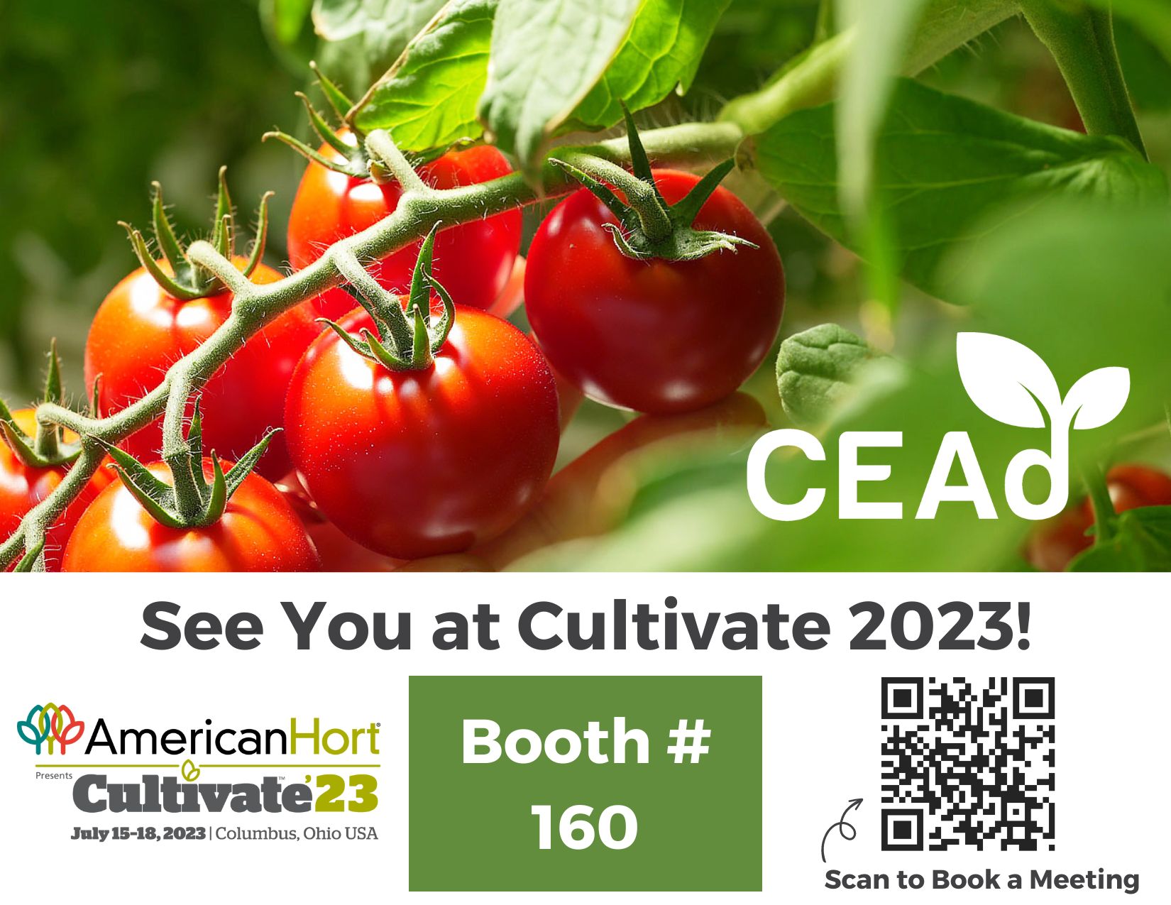 NEWS Visit CEAd at Cultivate 2023